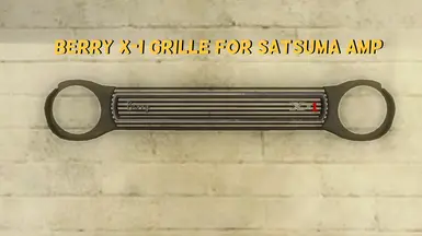 Berry X-1 Trim Grille For Satsuma AMP