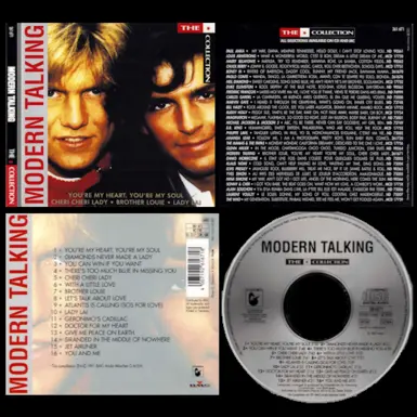 Modern Talking The Collection CD cover (Lore friendly)