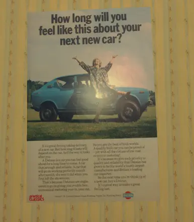 Datsun 100A POSTER