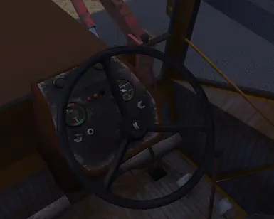 Old Kekmet steering wheel