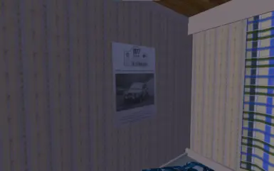 Poster of the Datsun 100a at the Rally