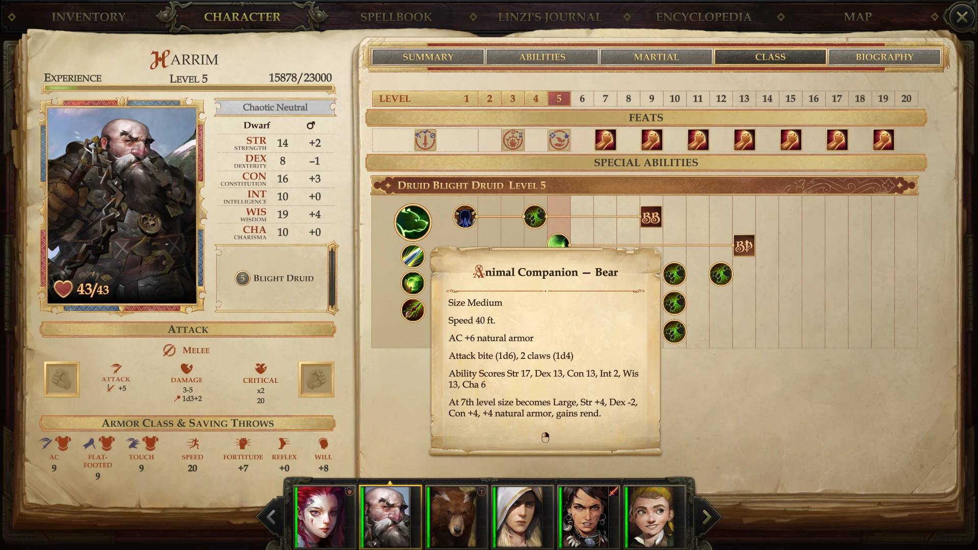 Blight Druids Gets Lonely Too at Pathfinder: Kingmaker Nexus - Mods and ...
