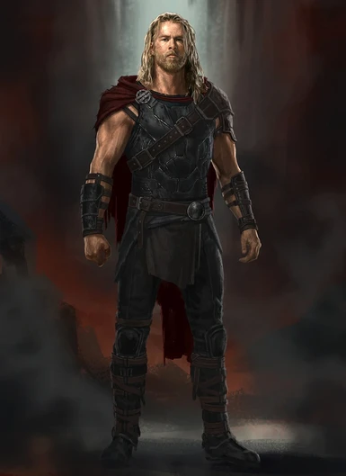 Thor Ragnarok Concept Art Portrait