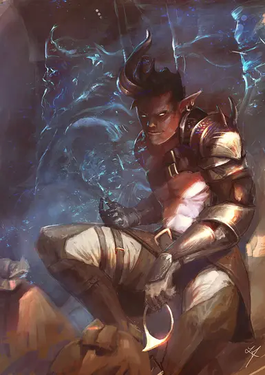 Tiefling Fighter Portrait at Pathfinder: Kingmaker Nexus - Mods and  Community