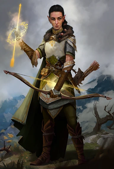 Portrait - Female Half-Elf Ranger at Pathfinder: Kingmaker Nexus - Mods ...