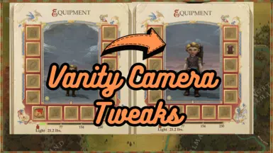 Vanity Camera Tweaks