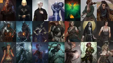 Image result for pathfinder kingmaker custom characters