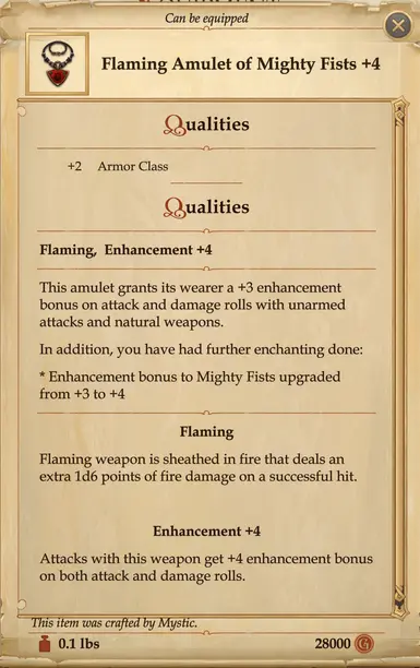 Craft Magic Items At Pathfinder Kingmaker Nexus Mods And Community