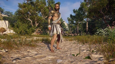 Nude Greece - Player Armor Remove Sandals Fix