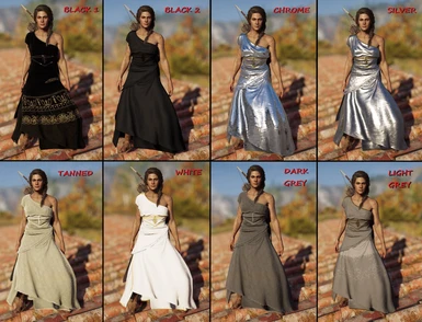 Different Colour Party Dress For Kassandra