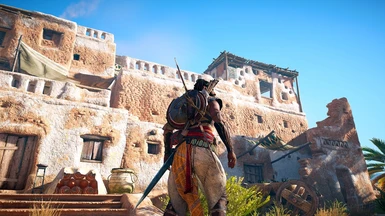 Mod applied to Assassin's Creed Origins