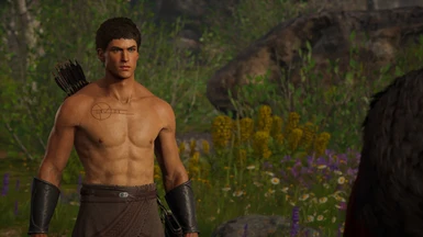 New body texture with Tattoo