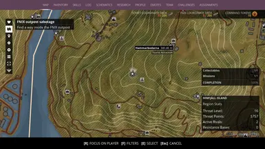 Skiing screen 1
