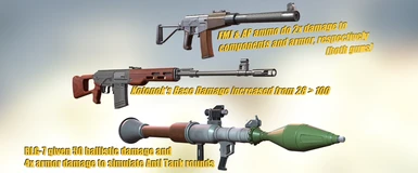 Rebalanced Soviet Weapons (Outdated - Fix Pending)