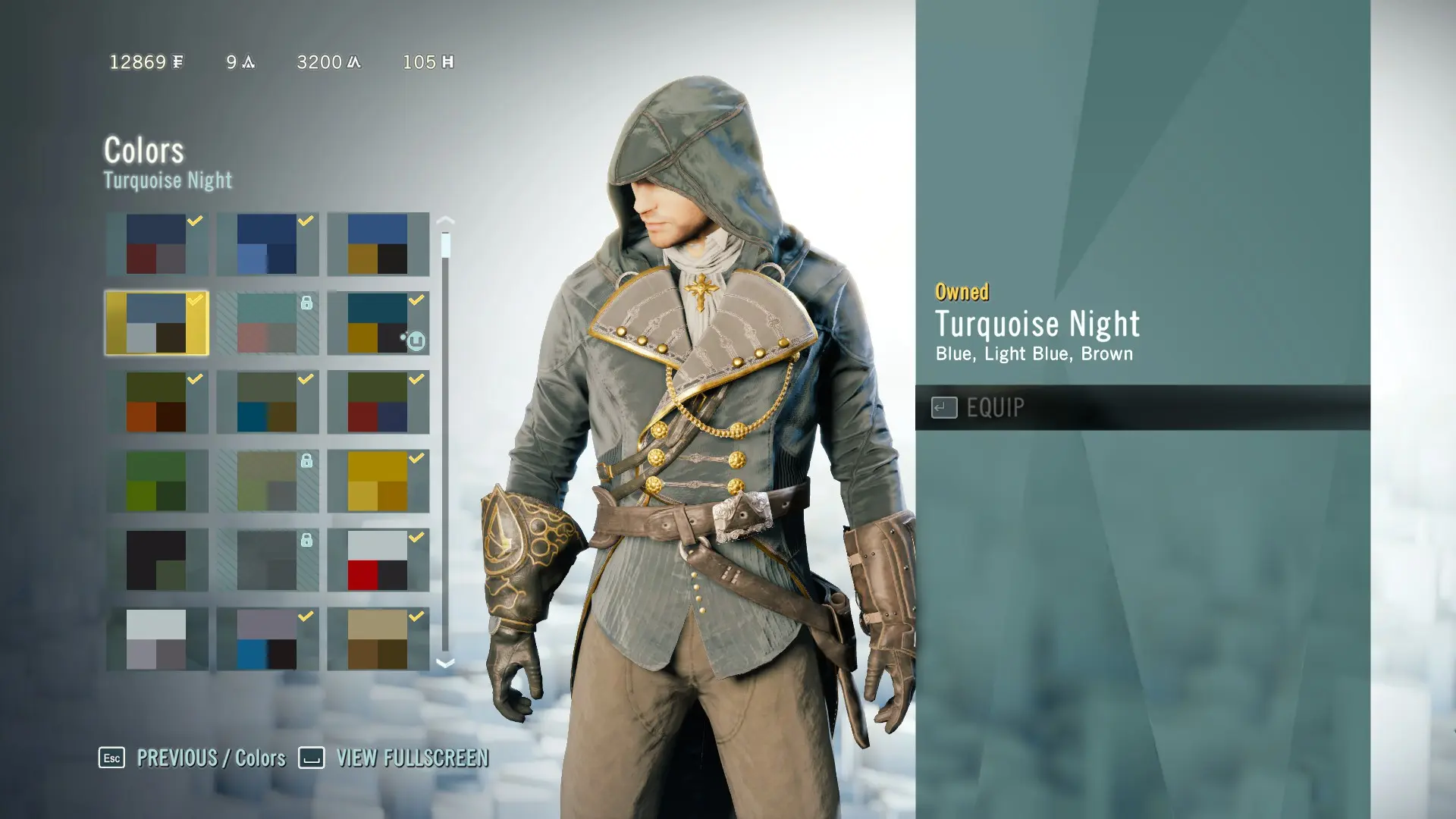 Paris Color Palettes at Assassin's Creed Unity Nexus - Mods and community