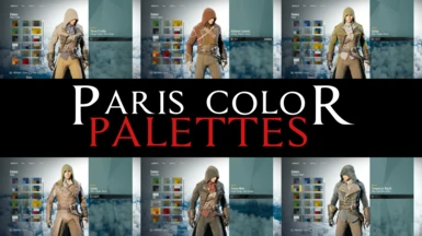 Paris Color Palettes