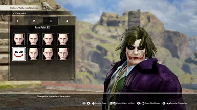 TDK Joker Makeup