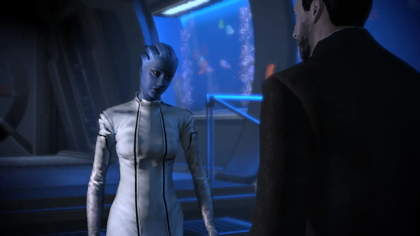 Liara ME3 White Dress at Mass Effect 2 Nexus - Mods and community