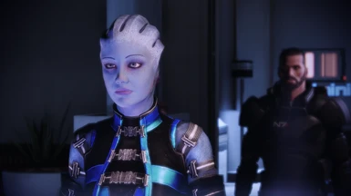 New Liara Outfits. Mass Effect 1-2 consistent head. (Picture without ALOT)