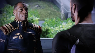 Anderson Mass Effect 3 consistent head and dress blues.