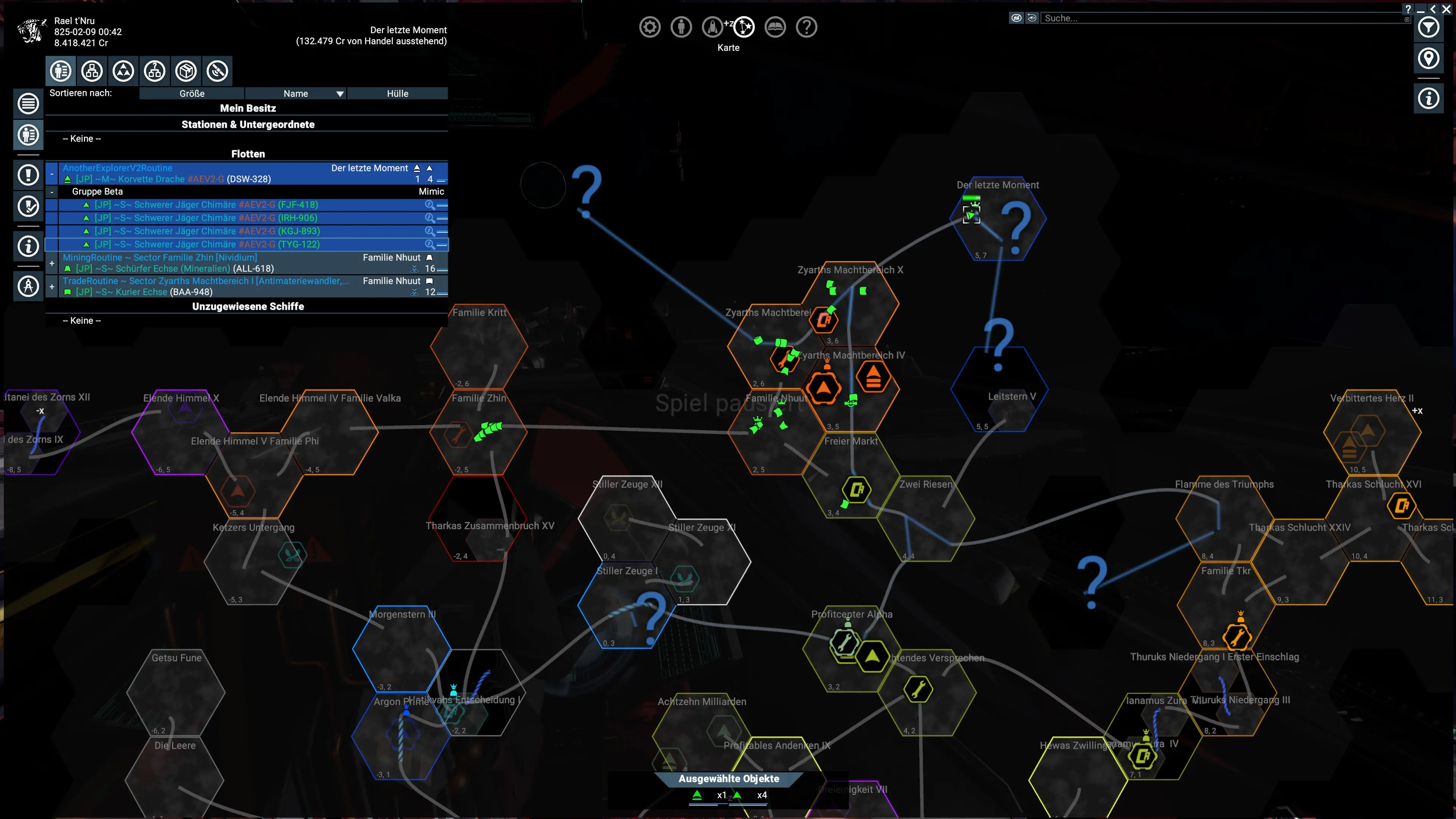 X4 foundations map