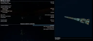 Boron Weapon Additions (Non-VRO and VRO)
