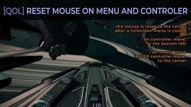 UI Reset mouse