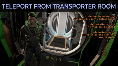 Teleport from transporter room