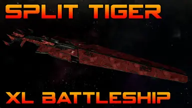 Split Tiger - XL Battleship
