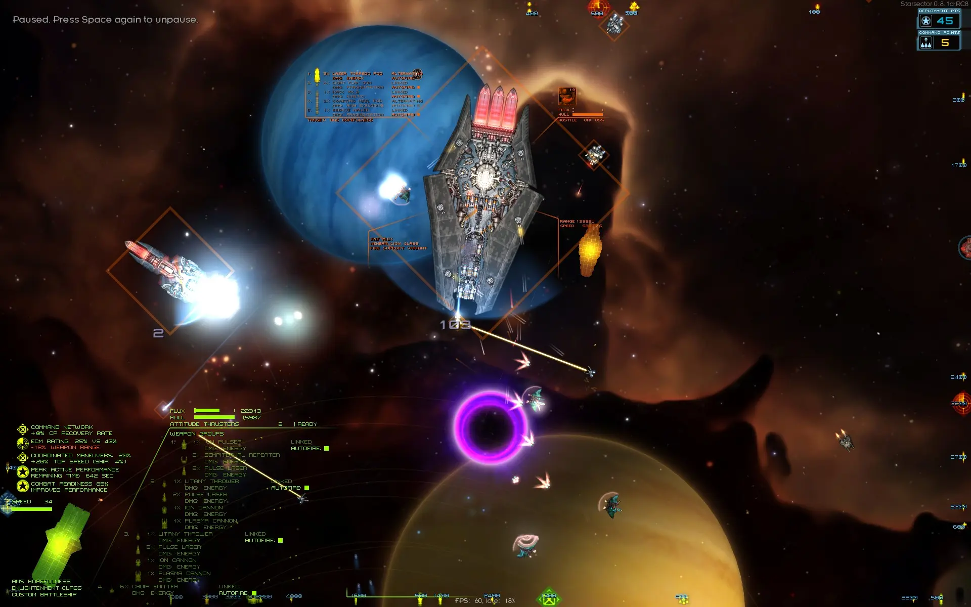 current version of starsector game