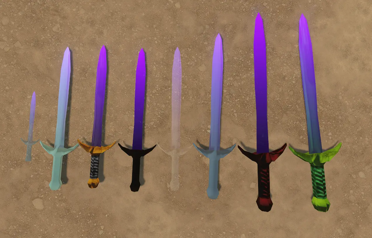 Roblox Sword Fight On The Heights Sword Pack at Blade & Sorcery Nexus ...