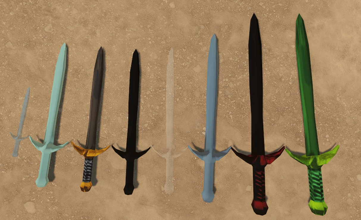 Roblox Sword Fight On The Heights Sword Pack at Blade & Sorcery Nexus ...