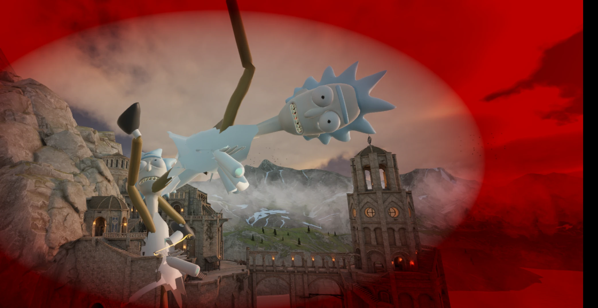 Trapped In A Cursed Game As An Npc Spoilers Cursed Rick Npc waves at Blade & Sorcery Nexus - Mods and community