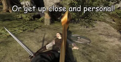 The staff does an unreasonably amount of knockback. Great for bonking!