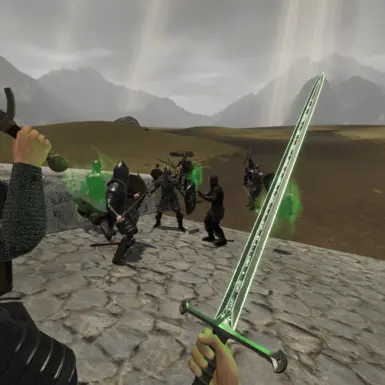 Andûril has an ability to summon friendly oathbreakers