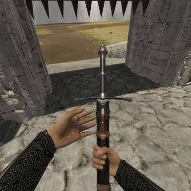 Dagger on Strider sheath is grabbable