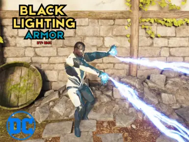 Black Lightning Armor