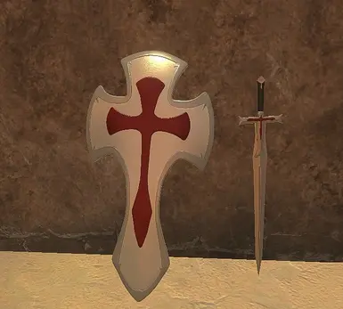 Heathcliff's Holy Liberator Sword and Shield