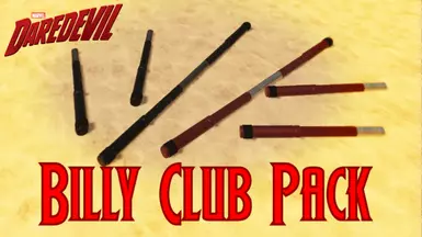 Blazeventura's Daredevil Billy Club Pack with Grappling Hook