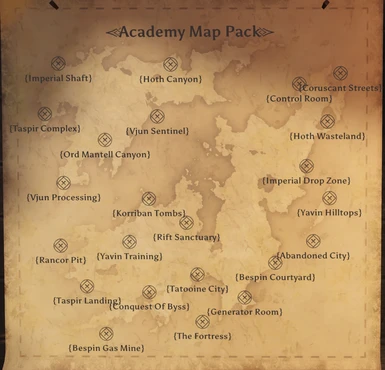 Academy Pack World Map