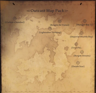 Outcast Pack World Map 