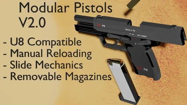 (U8) Fisher's Modular semi-auto Pistols (Manual Reloading)