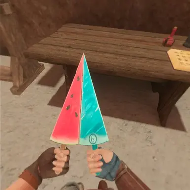 Watermelon and Popsicle Daggers