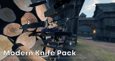 Modern Knife Pack (Animations - Pouches and more) (MKP) (U10)