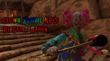 Clown Zombie NPCs with Custom Voices (U11.3)