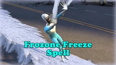 Frozone Freeze Ice Spell(U10)