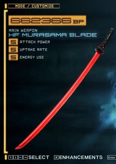 High Frequency Murasama Blade at Fallout New Vegas - mods and community