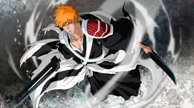 GETSUGA TENSHOU Ichigo's Dual Zangetsu Swords (U11.2)