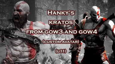 HankY's Kratos from GOW3 and GOW4 (custom avatar) (U11)