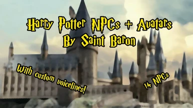 Harry Potter NPCs and Avatars with Custom Voicelines (U11.3)